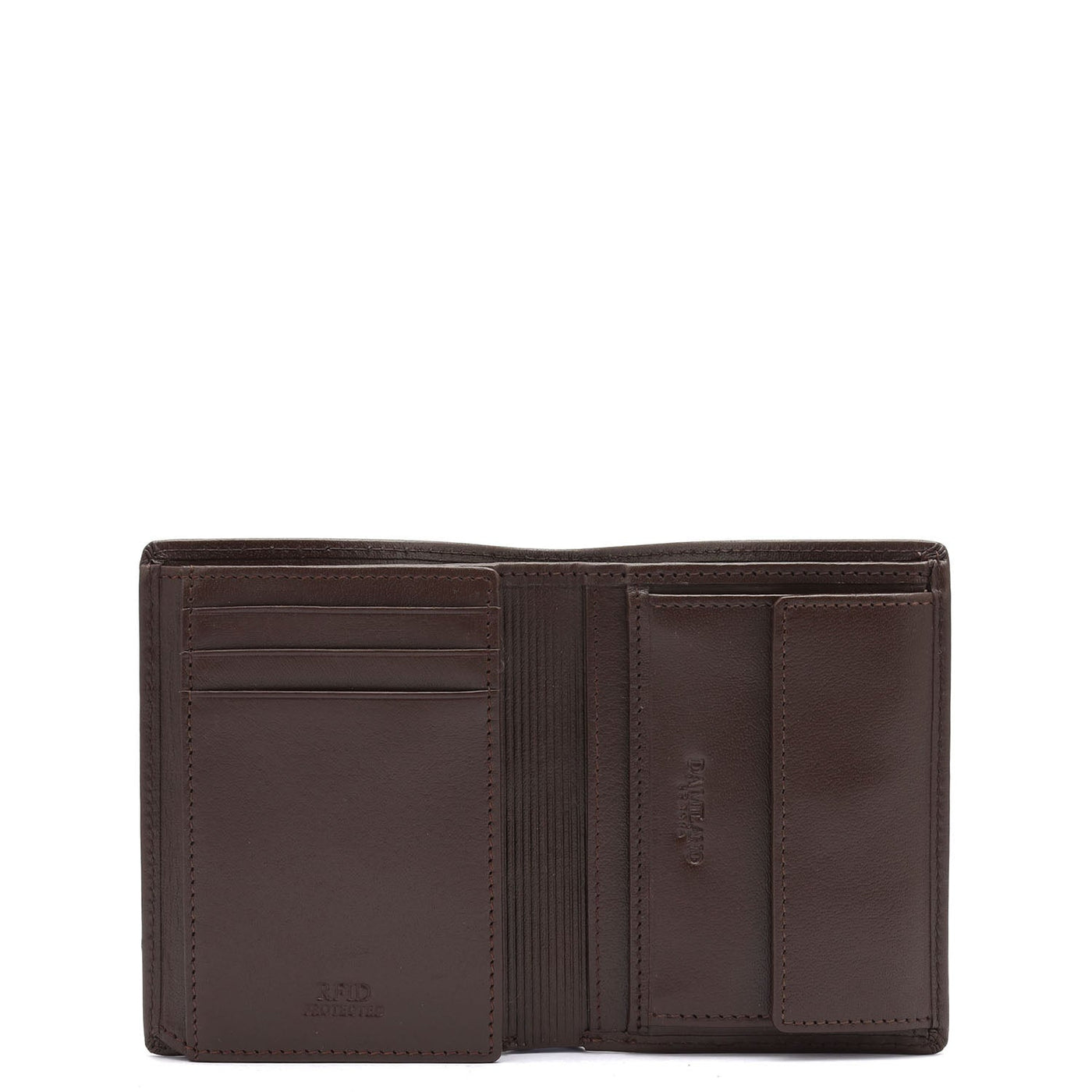 Brown Bifold Leather Mens Wallet