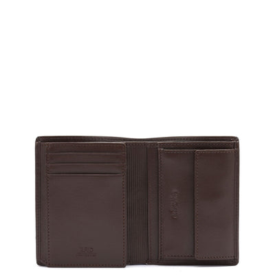 Brown Bifold Leather Mens Wallet