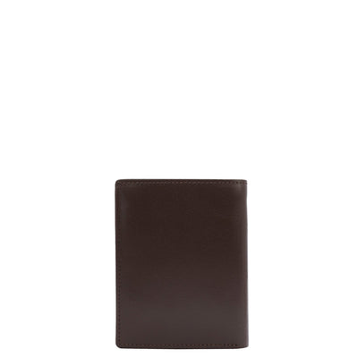 Brown Bifold Leather Mens Wallet