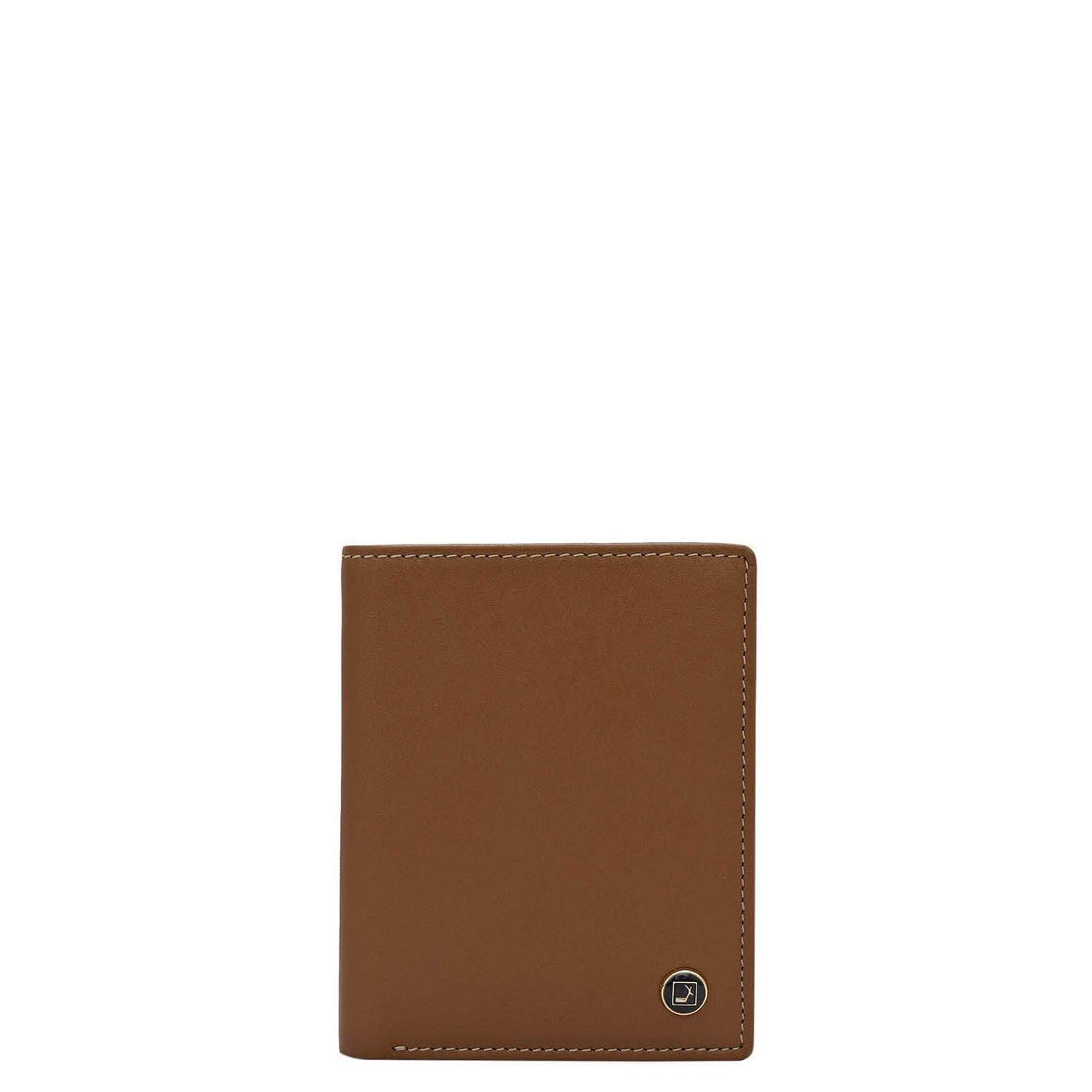 Cognac Bifold Leather Mens Wallet