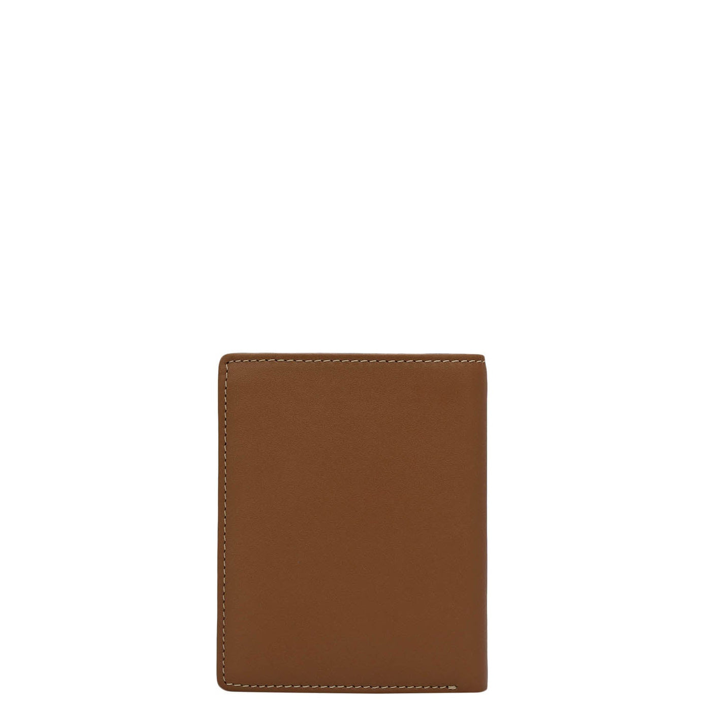 Cognac Bifold Leather Mens Wallet