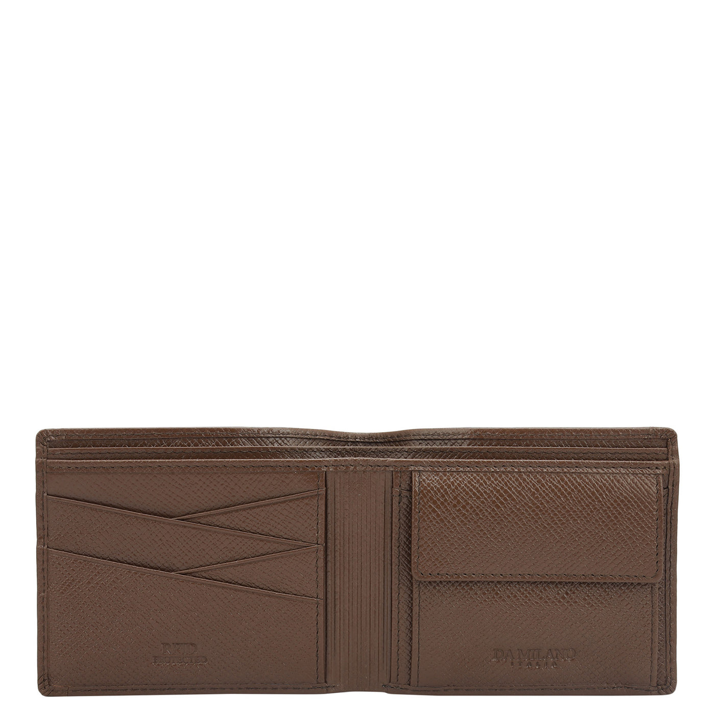 Date Bifold Leather Mens Wallet