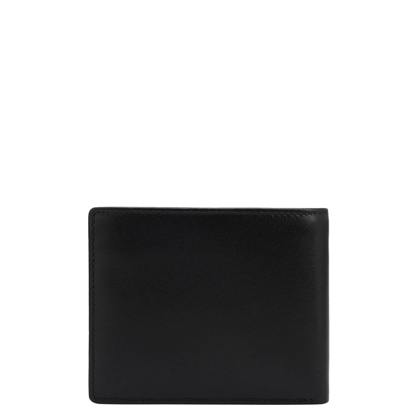 Black Bifold Leather Mens Wallet