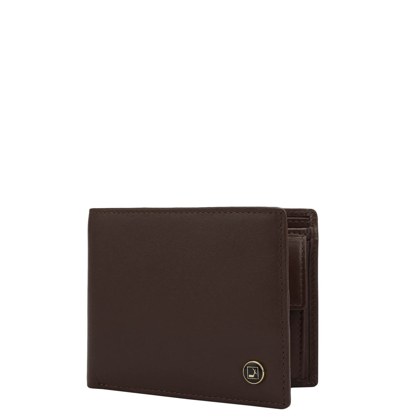 Brown Bifold Leather Mens Wallet