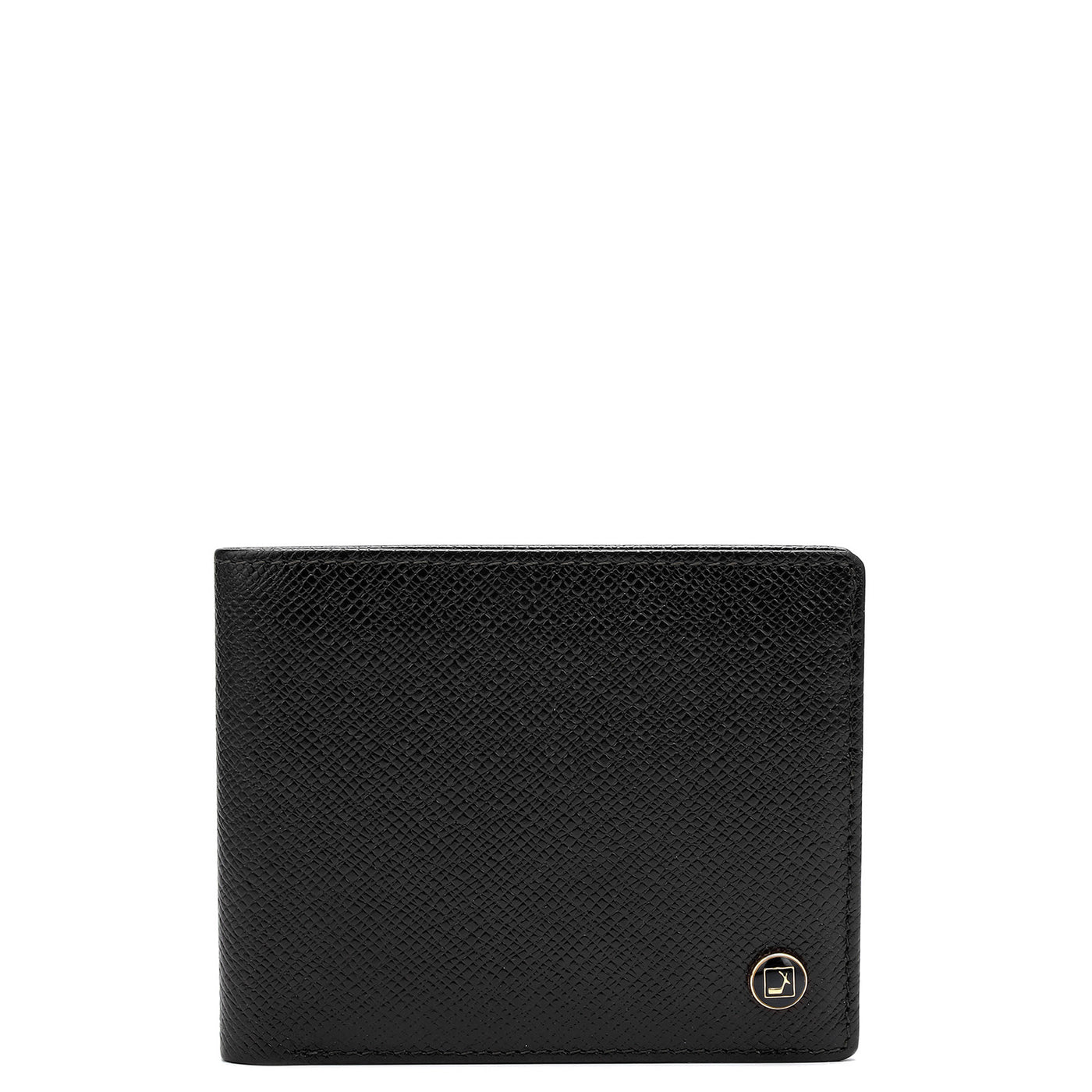 Franzy Leather Mens Wallet - Black