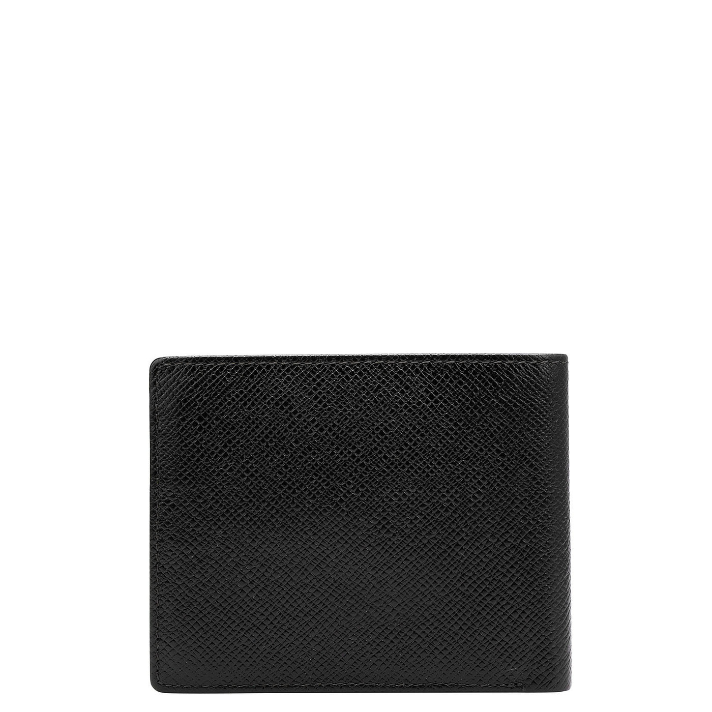 Franzy Leather Mens Wallet - Black