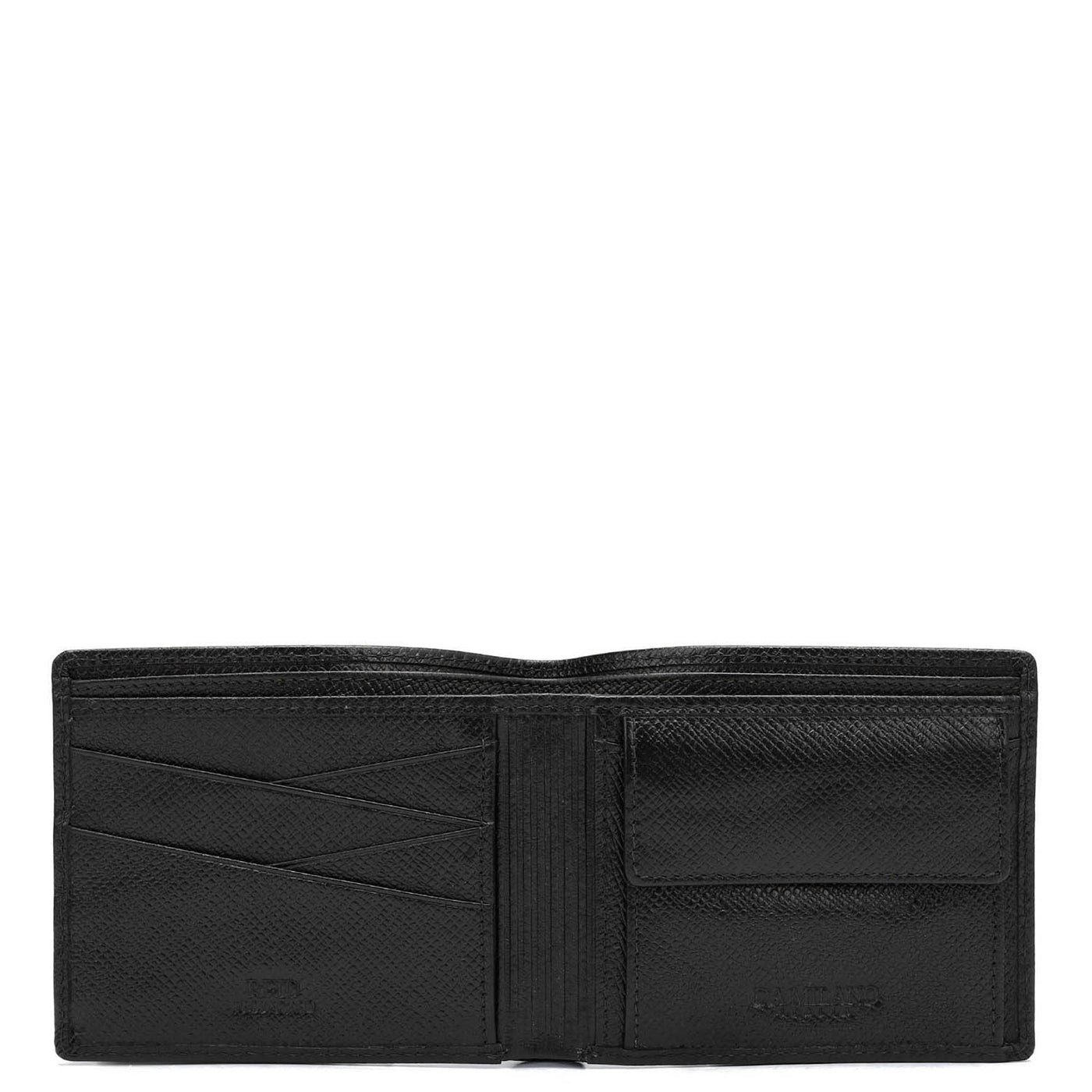 Franzy Leather Mens Wallet - Black