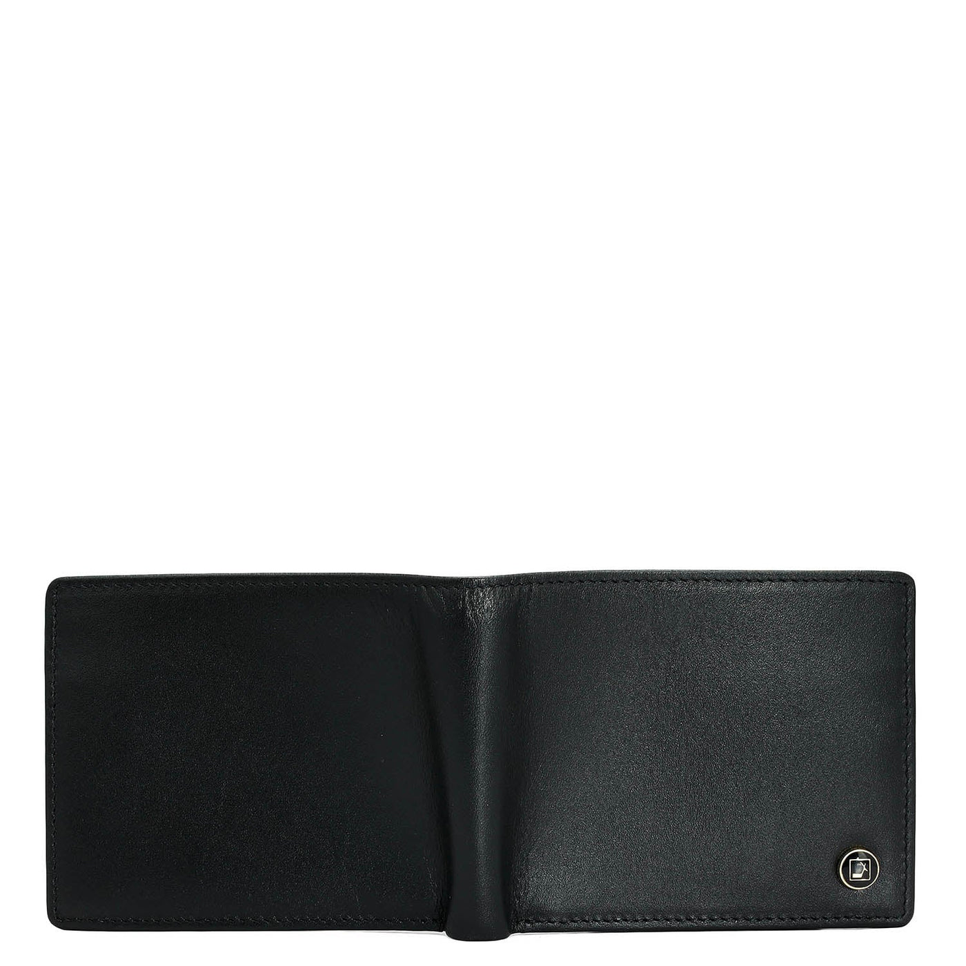 Black Bifold Leather Mens Wallet