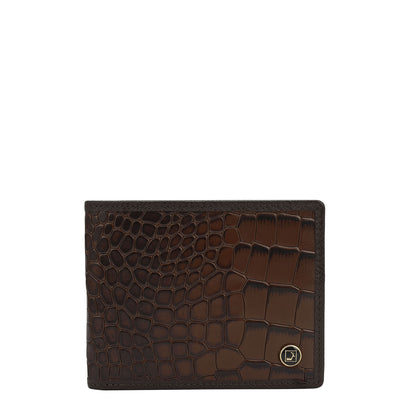 Date Bifold Leather Mens Wallet