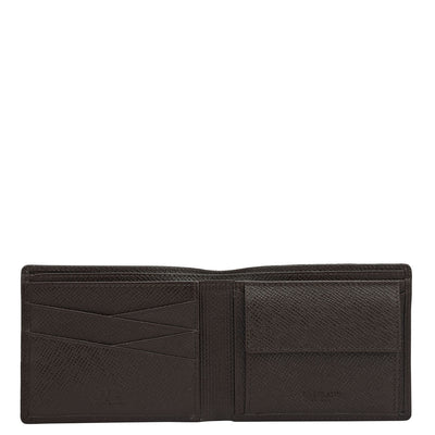 Date Bifold Leather Mens Wallet