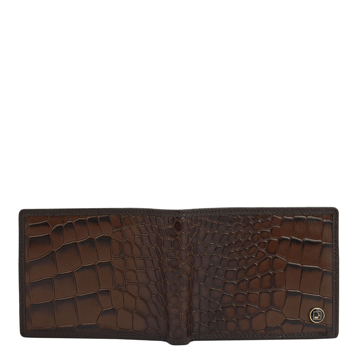 Date Bifold Leather Mens Wallet