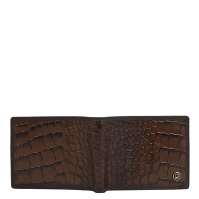 Date Bifold Leather Mens Wallet