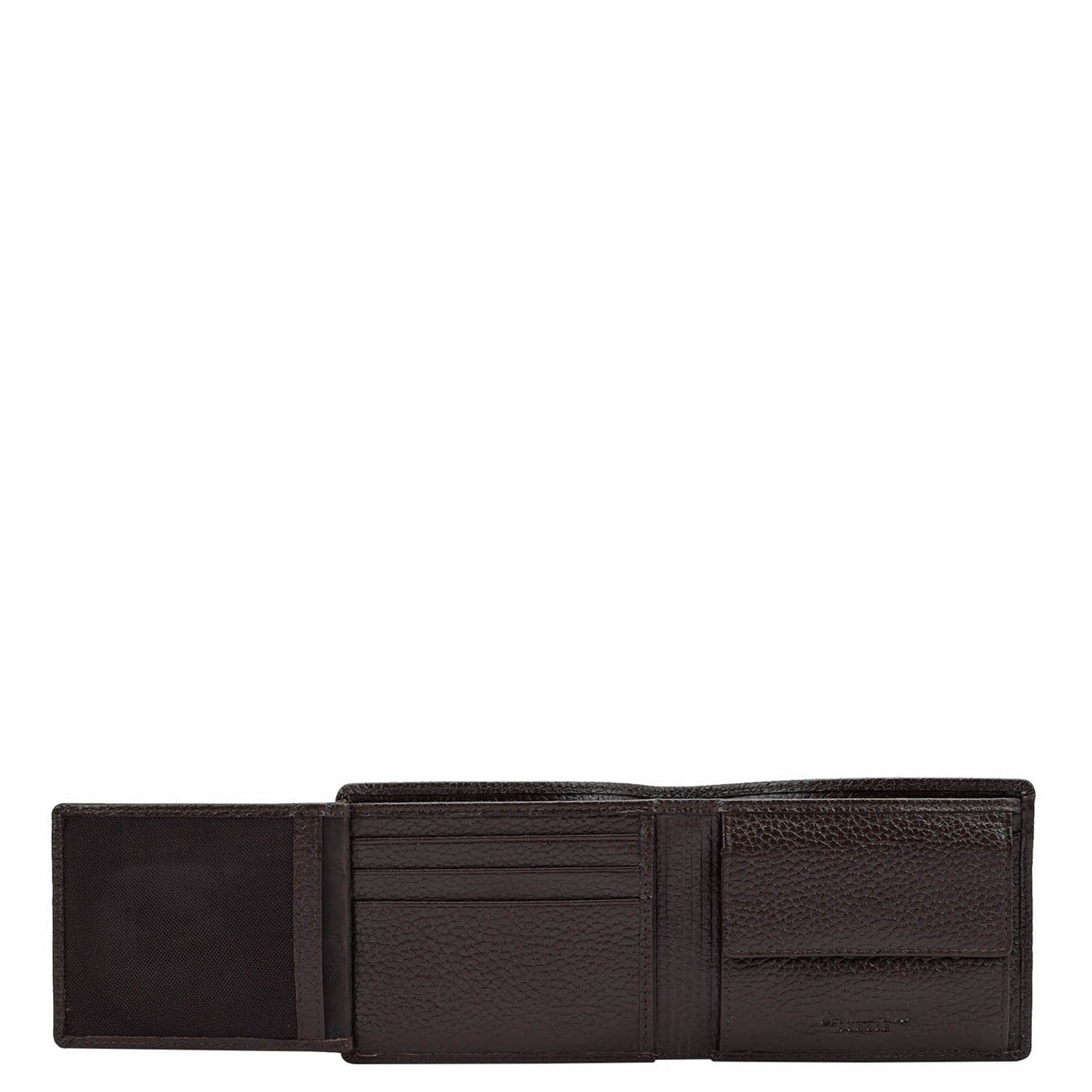 Chocolate Bifold Leather Mens Wallet