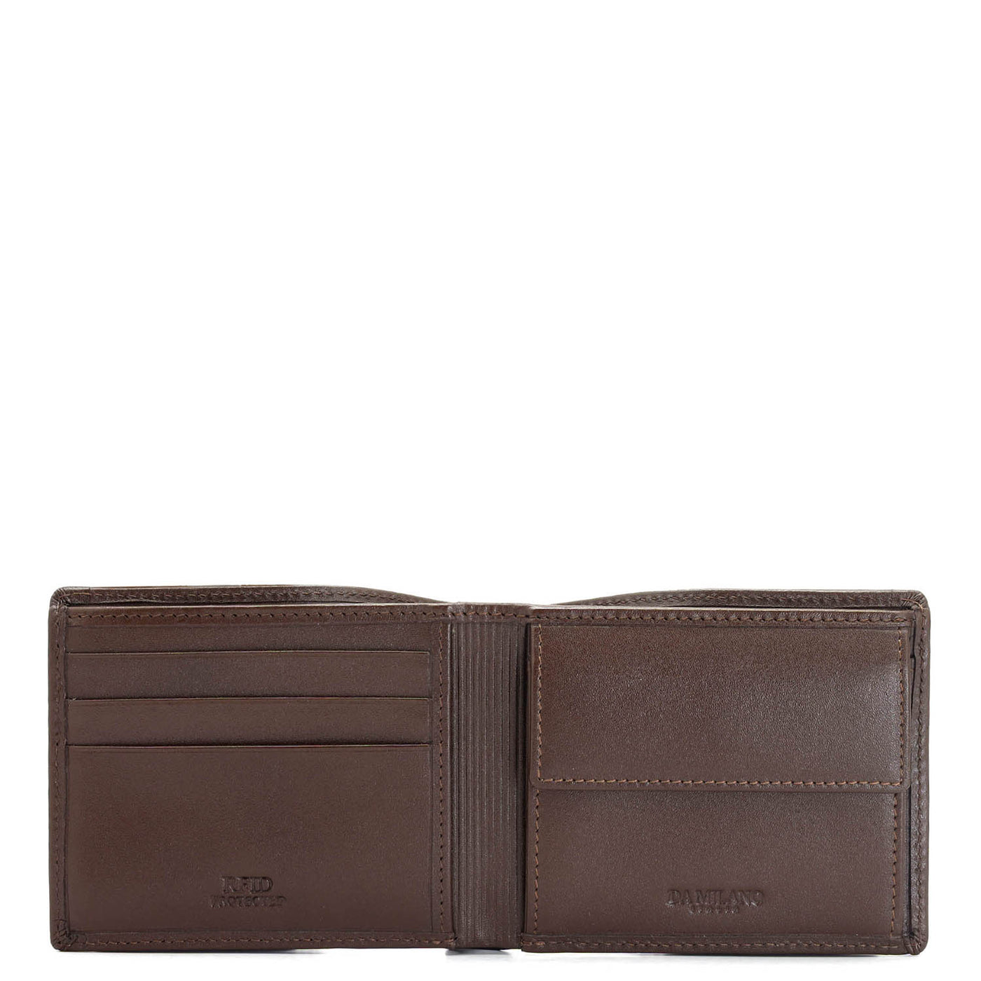 Brown Bifold Leather Mens Wallet