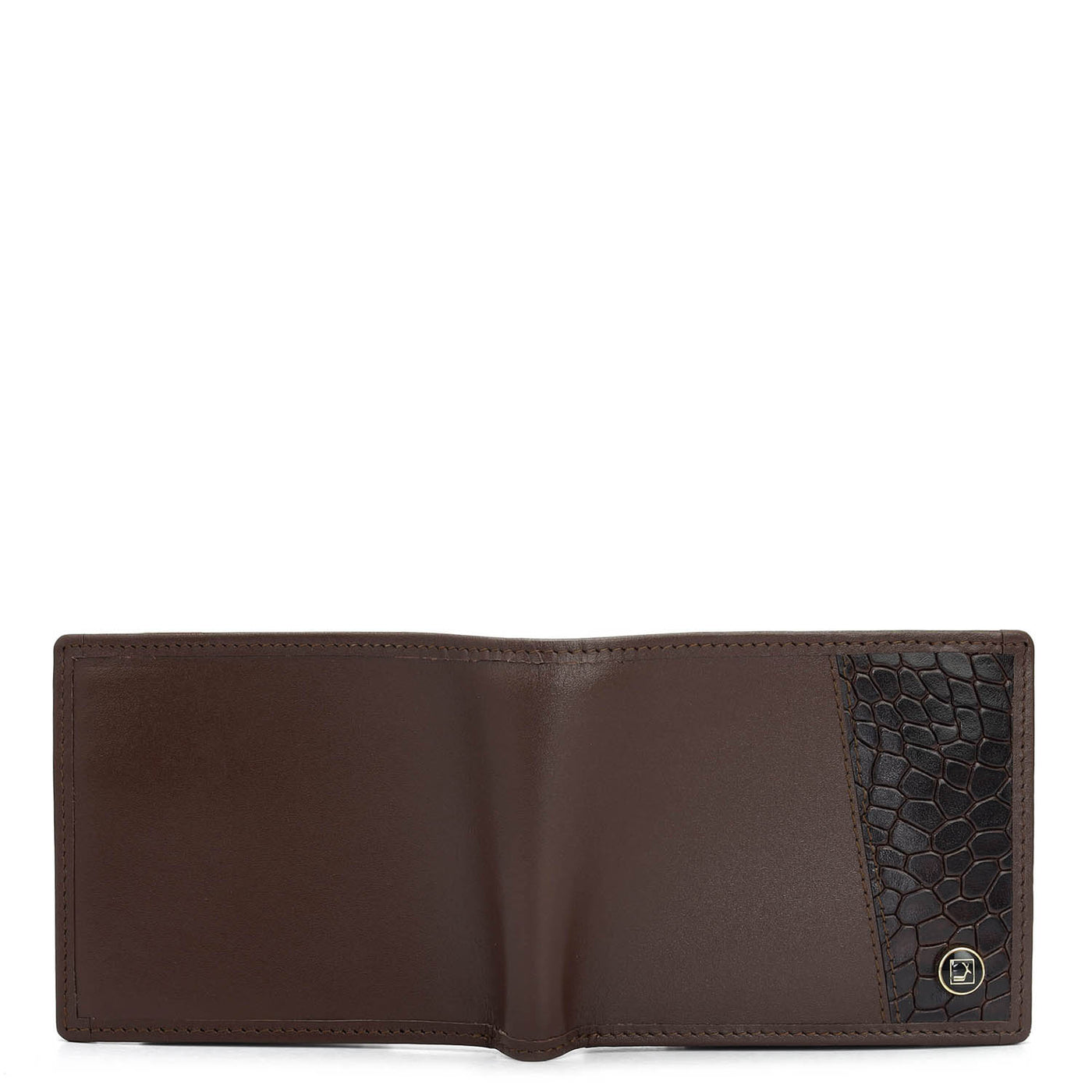 Brown Bifold Leather Mens Wallet