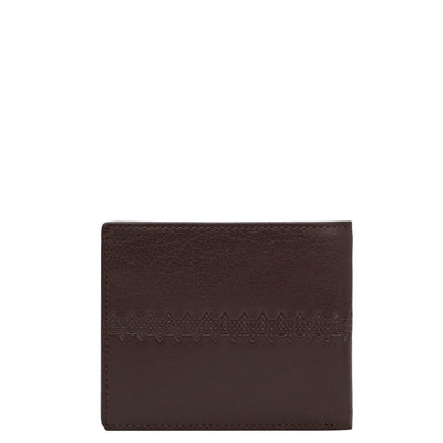 Brown Bifold Leather Mens Wallet