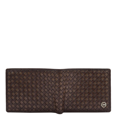 Brown Bifold Leather Mens Wallet