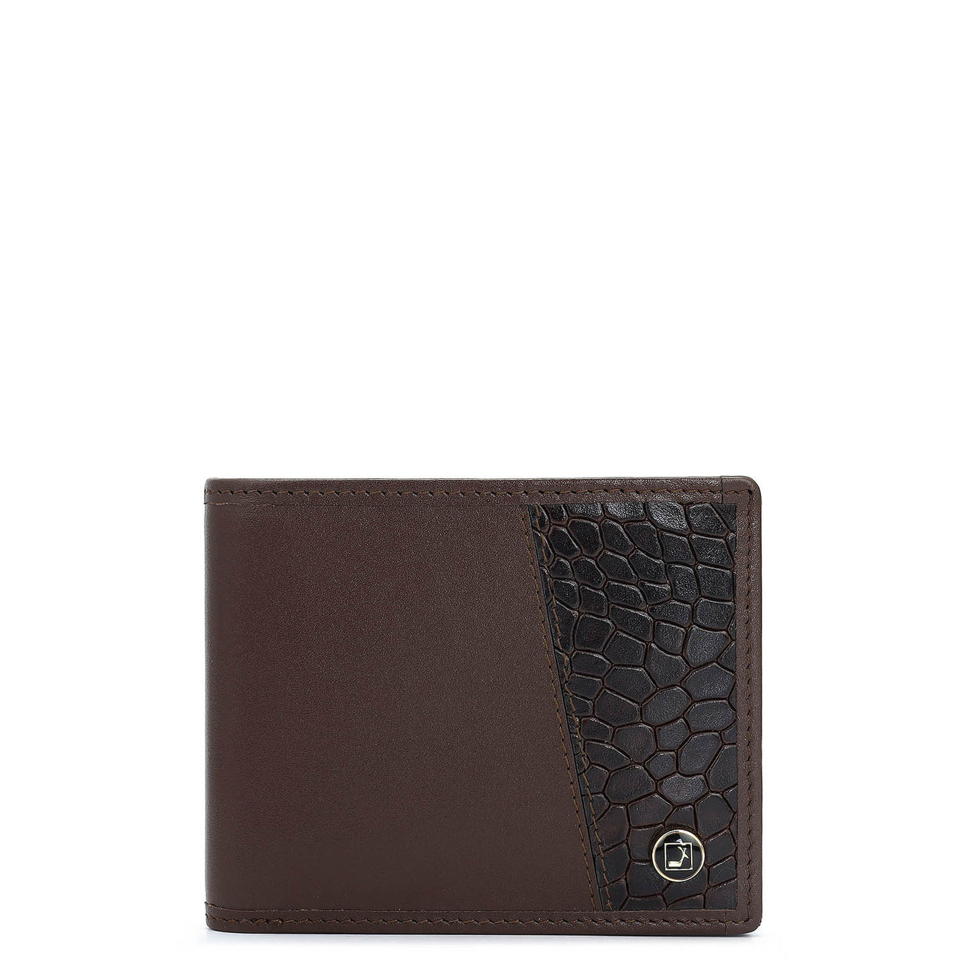 Brown Bifold Leather Mens Wallet