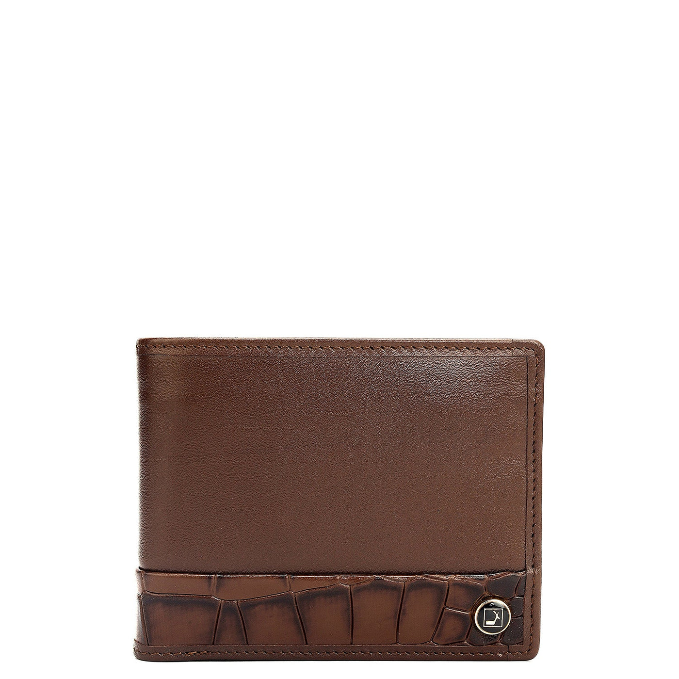 Brown Bifold Leather Mens Wallet