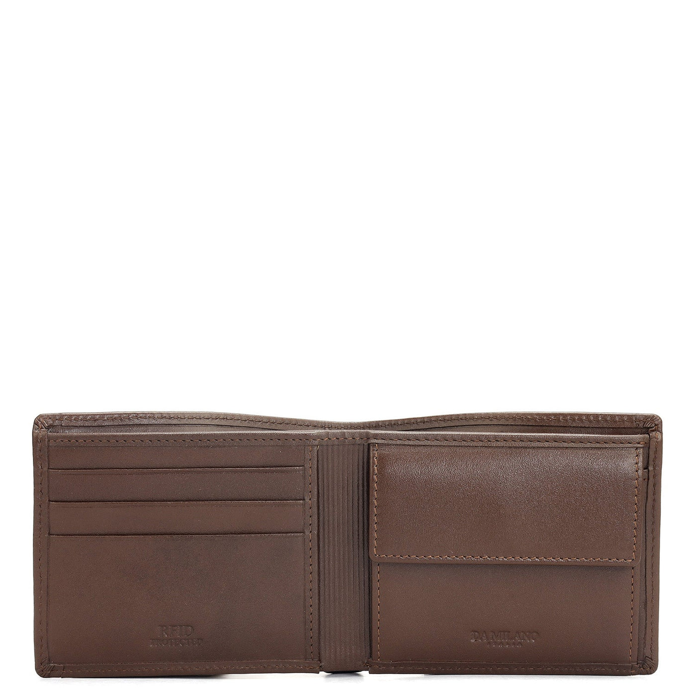 Brown Bifold Leather Mens Wallet