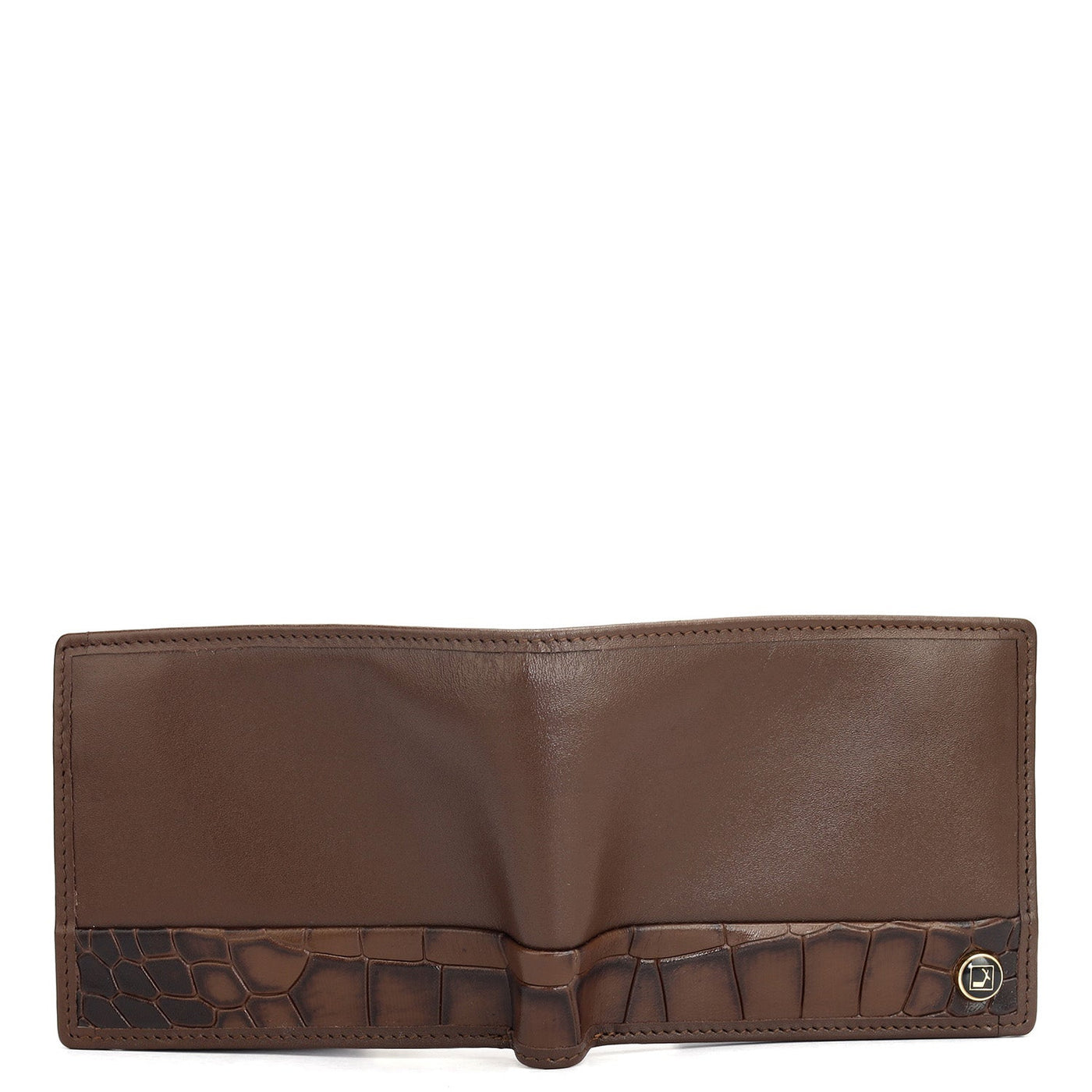 Brown Bifold Leather Mens Wallet