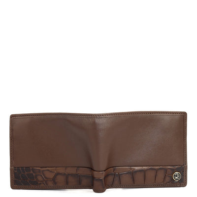 Brown Bifold Leather Mens Wallet