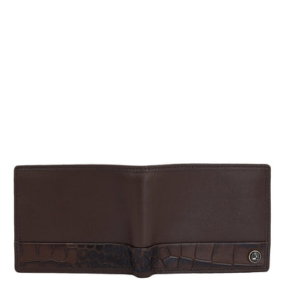 Brown Bifold Leather Mens Wallet