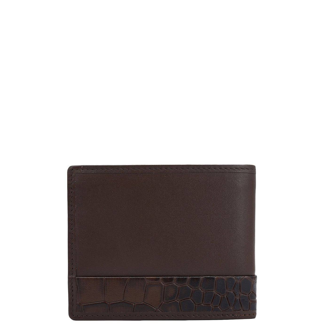 Brown Bifold Leather Mens Wallet