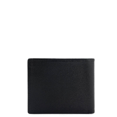 Black Bifold Leather Mens Wallet