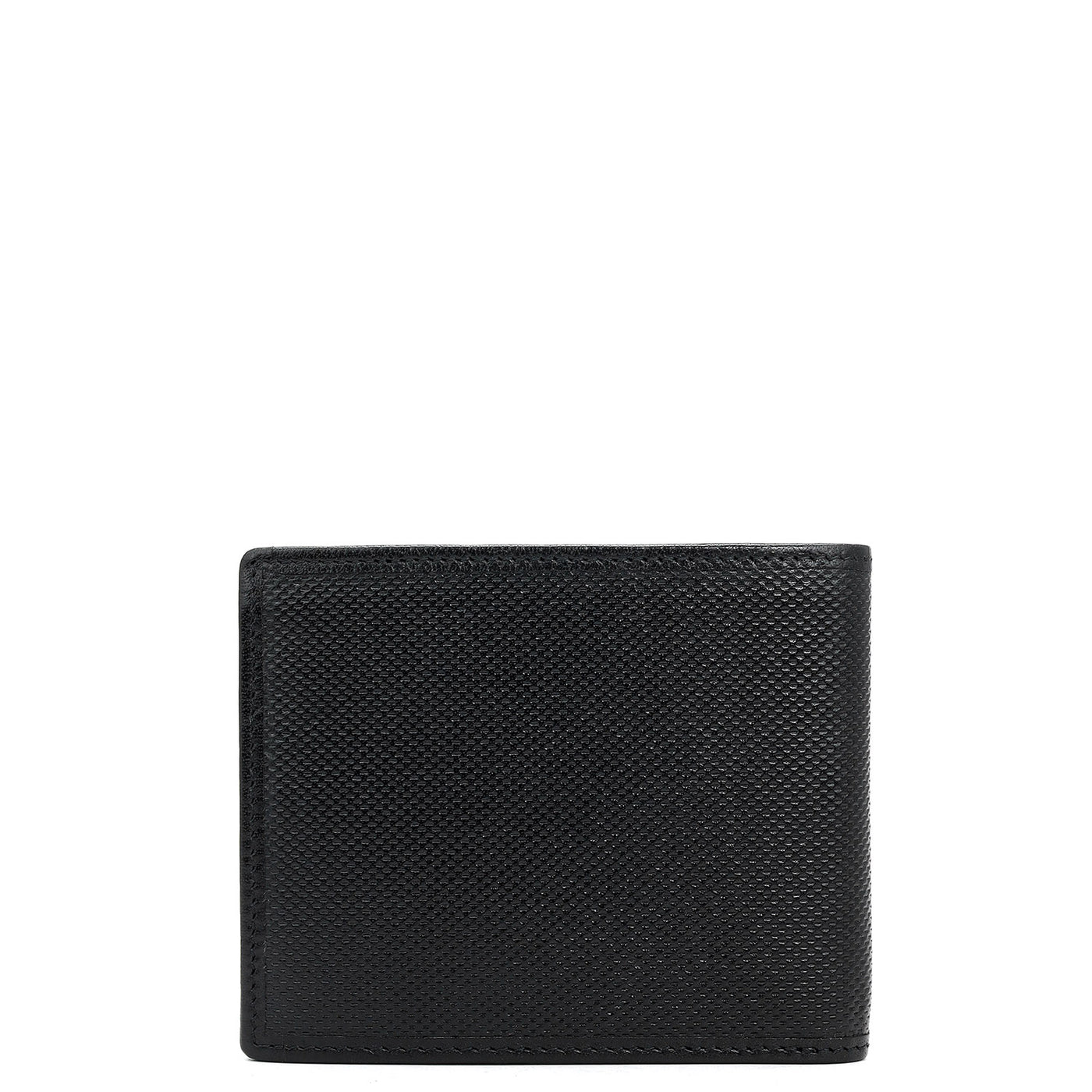 Black Bifold Leather Mens Wallet