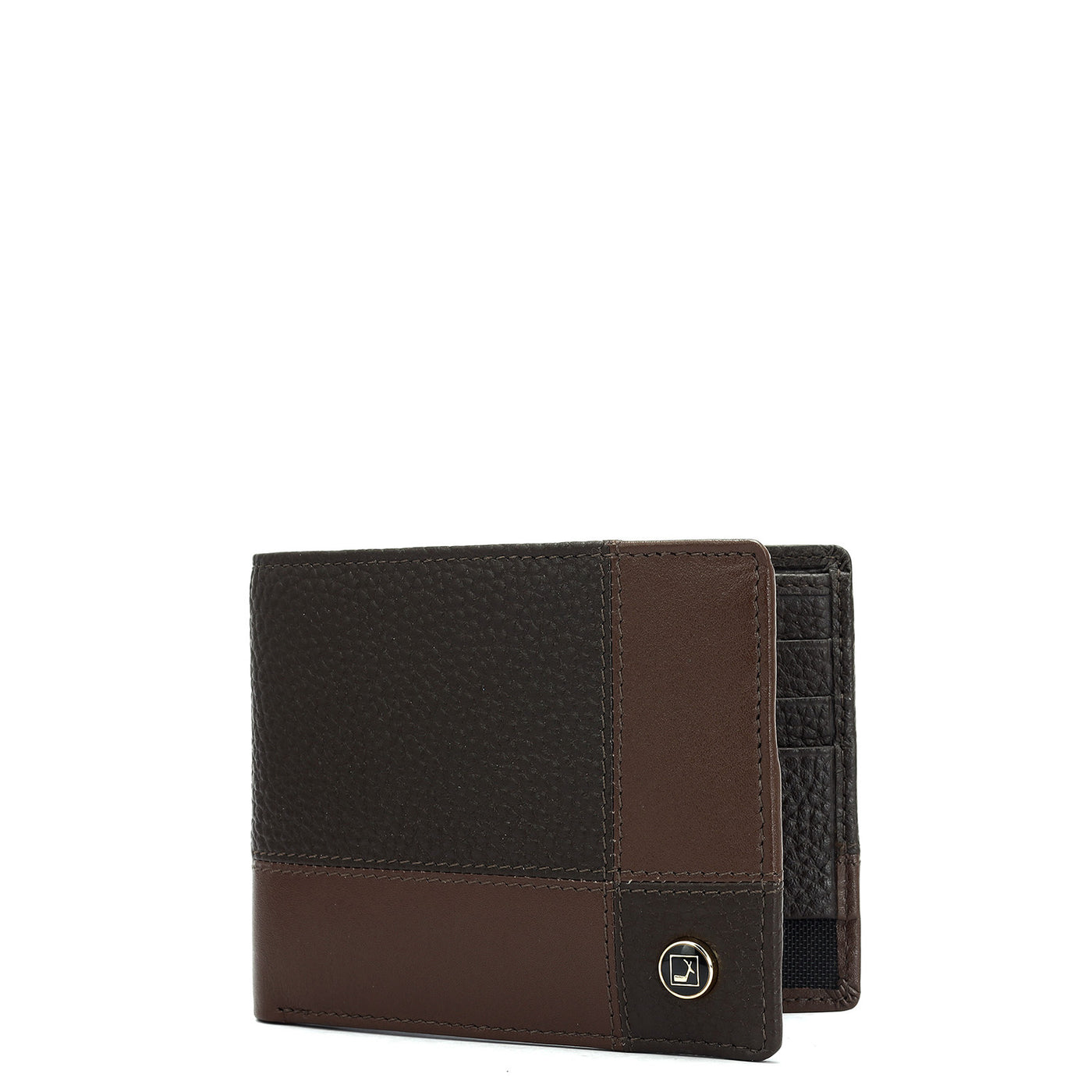 Chocolate Bifold Leather Mens Wallet