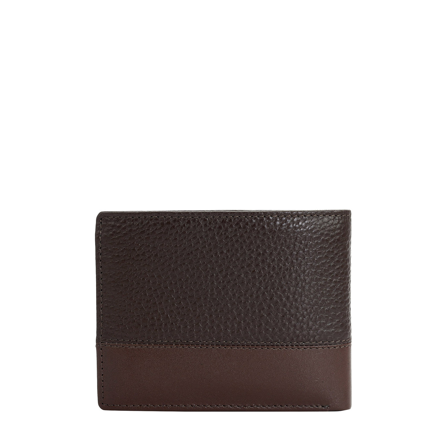 Chocolate Bifold Leather Mens Wallet