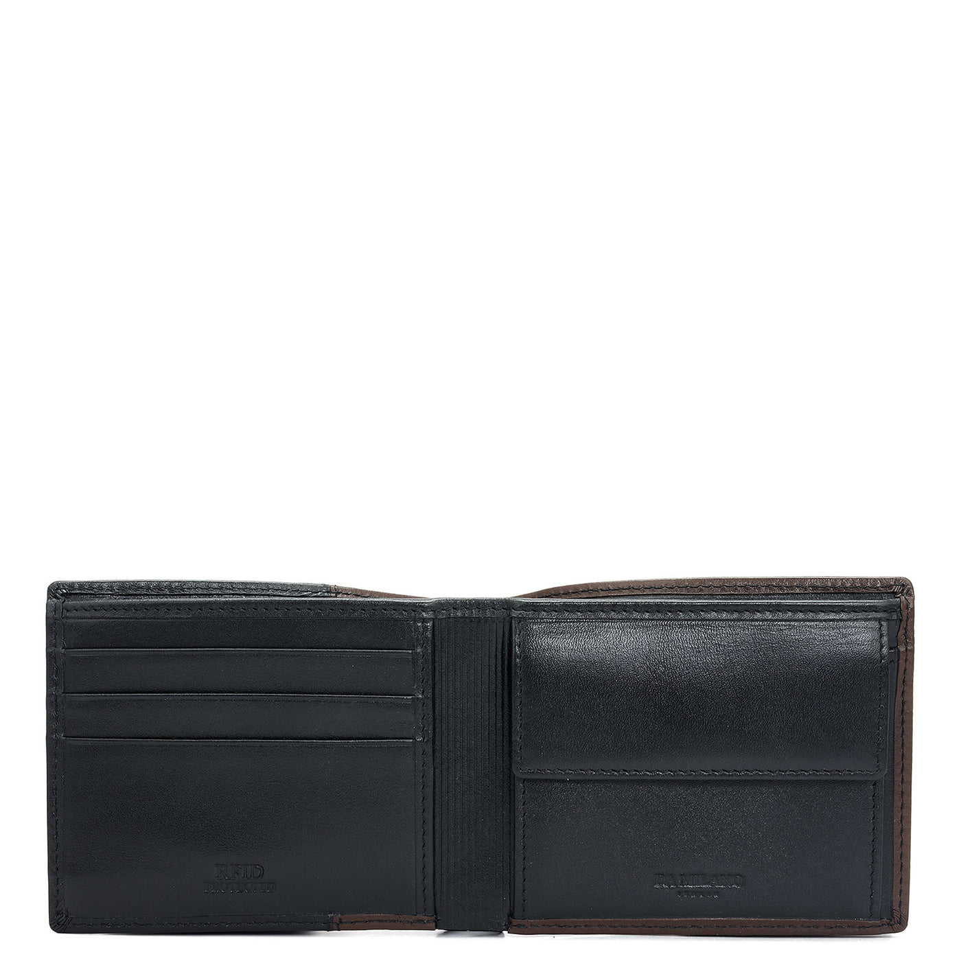 Brown Bifold Leather Mens Wallet