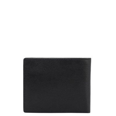 Black Bifold Leather Mens Wallet