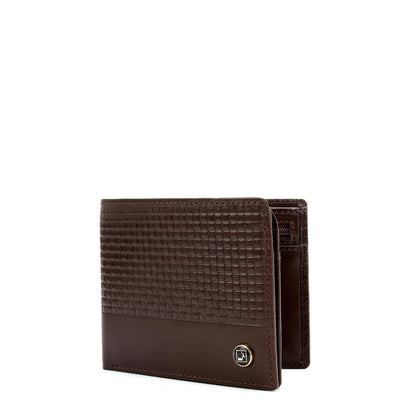 Brown Bifold Leather Mens Wallet