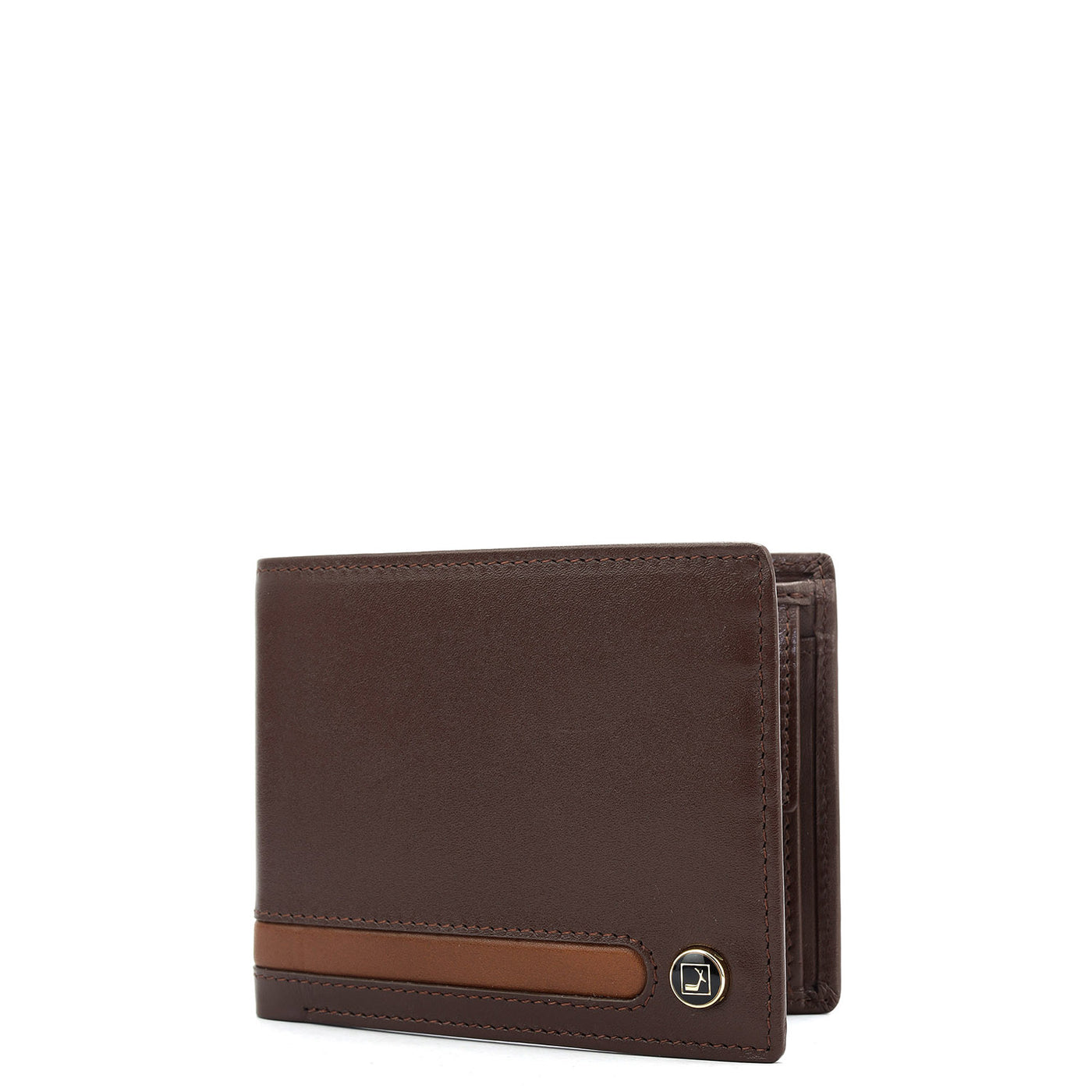 Brown Bifold Leather Mens Wallet