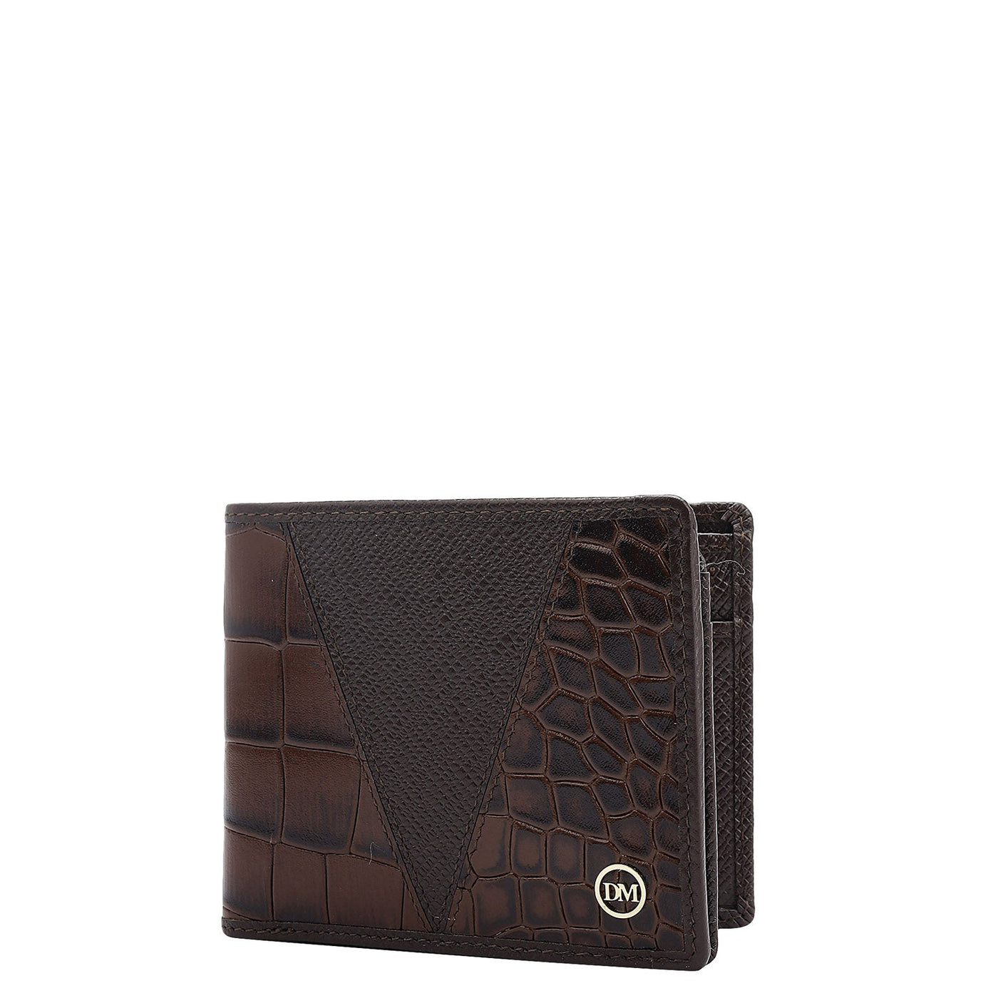 Brown Bifold Leather Mens Wallet