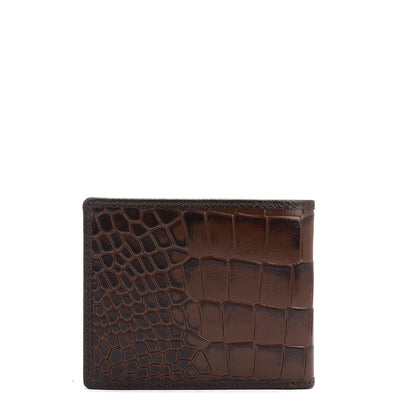 Brown Bifold Leather Mens Wallet