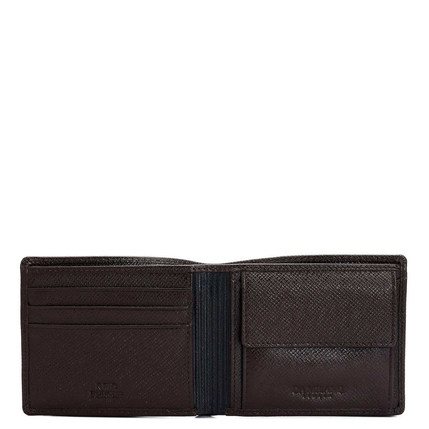 Chocolate Bifold Leather Mens Wallet