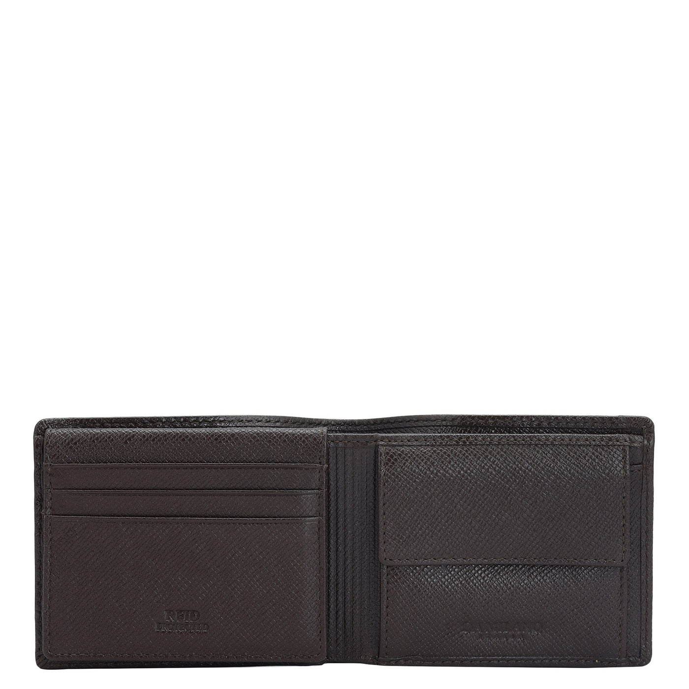 Chocolate Bifold Leather Mens Wallet