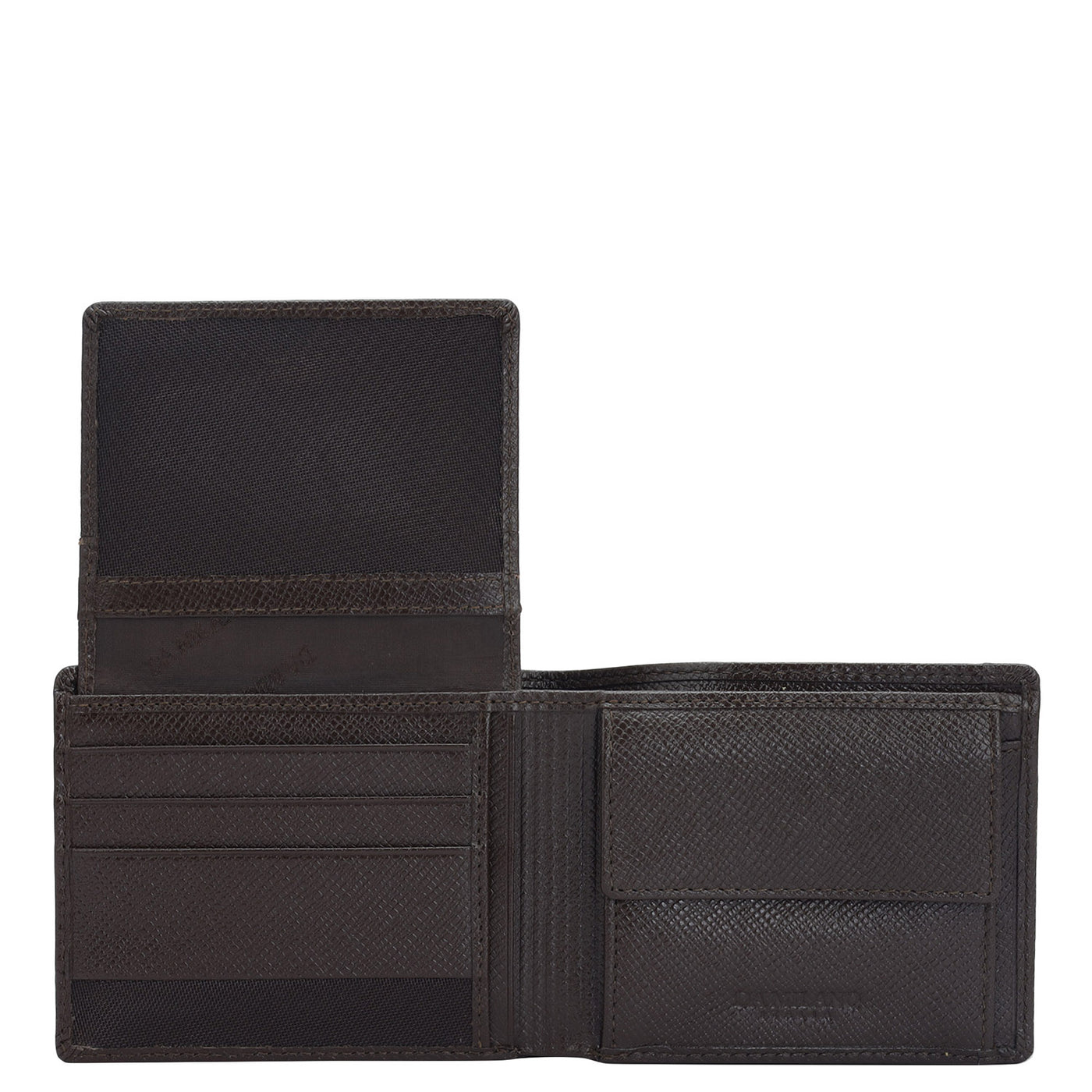 Chocolate Bifold Leather Mens Wallet