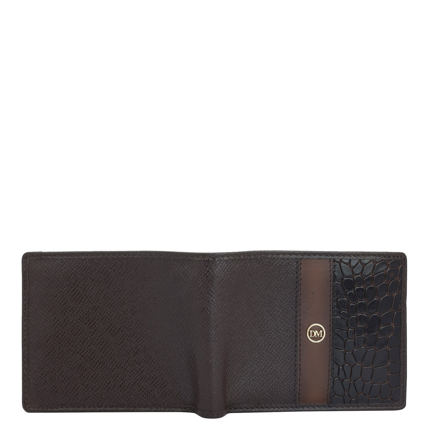 Chocolate Bifold Leather Mens Wallet