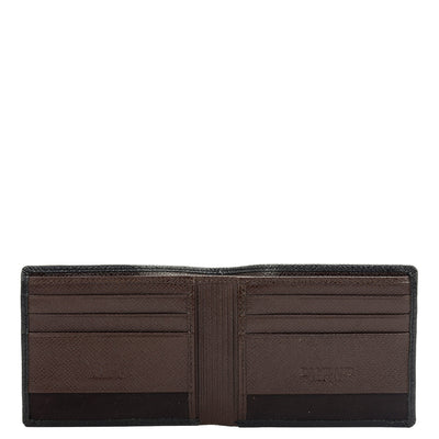 Chocolate Bifold Leather Mens Wallet