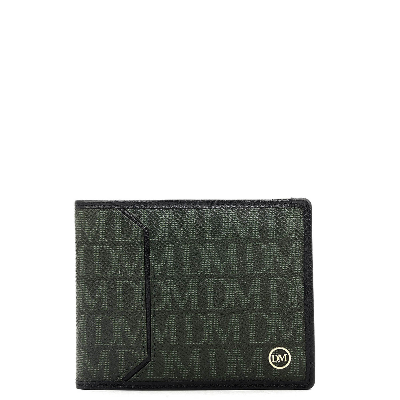 Petrol Green Bifold Leather Mens Wallet