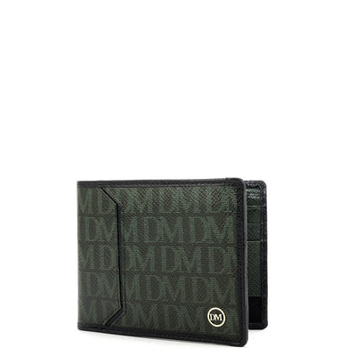 Petrol Green Bifold Leather Mens Wallet