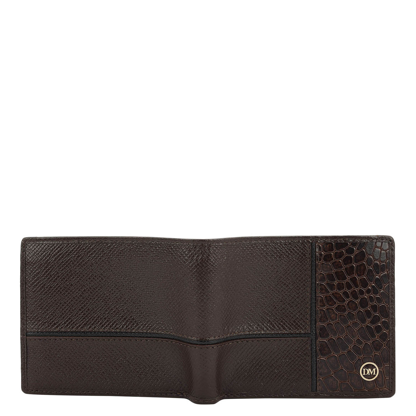 Chocolate Bifold Leather Mens Wallet