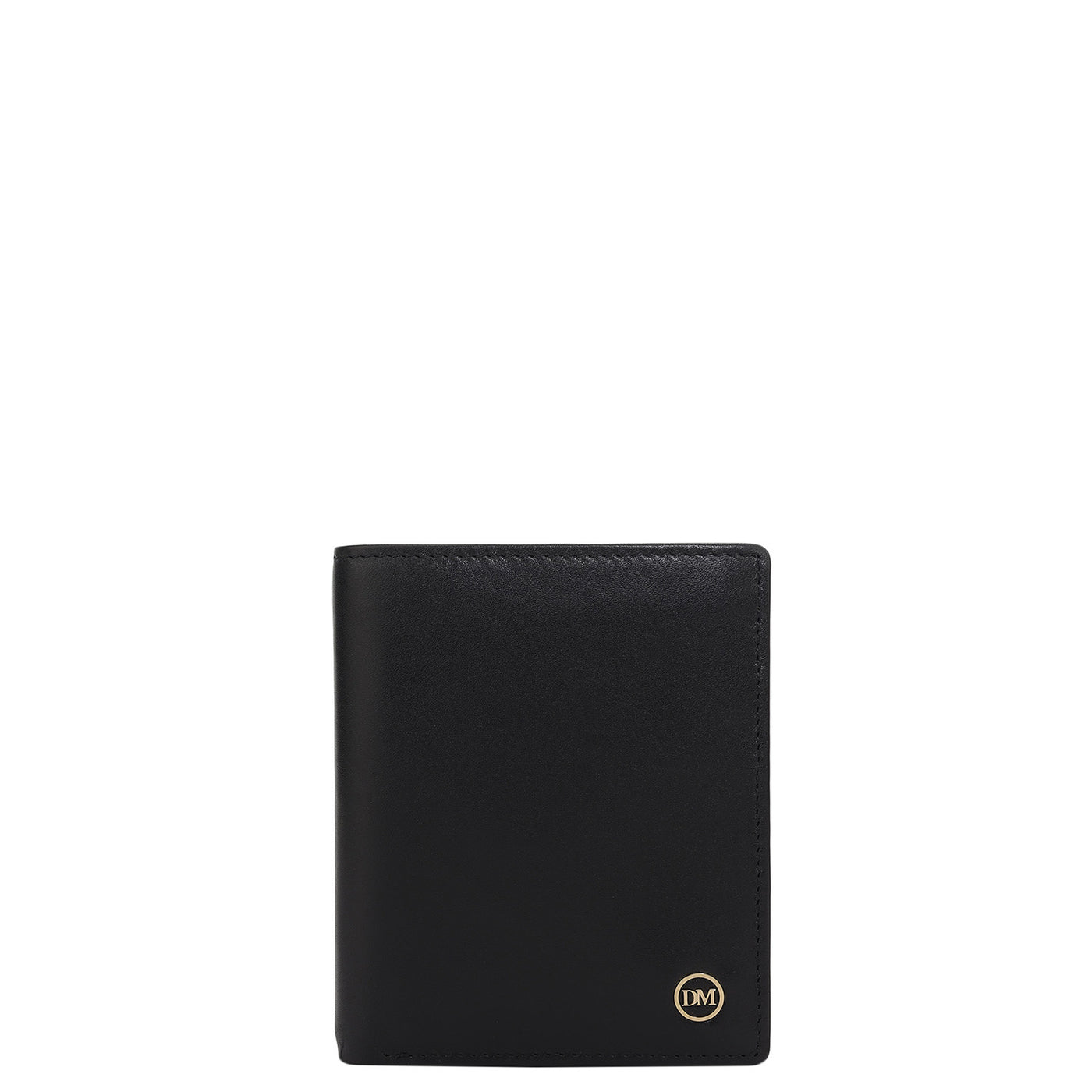 Black Bifold Leather Mens Wallet