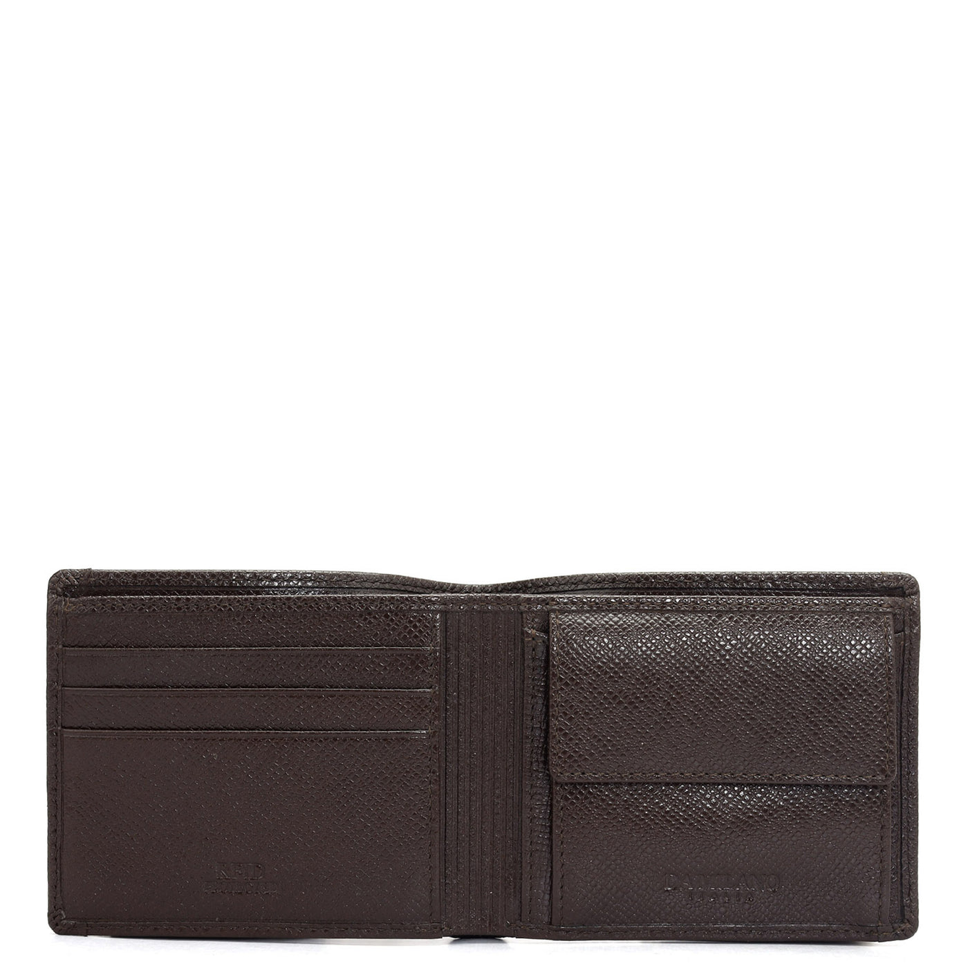 Brown Bifold Leather Mens Wallet