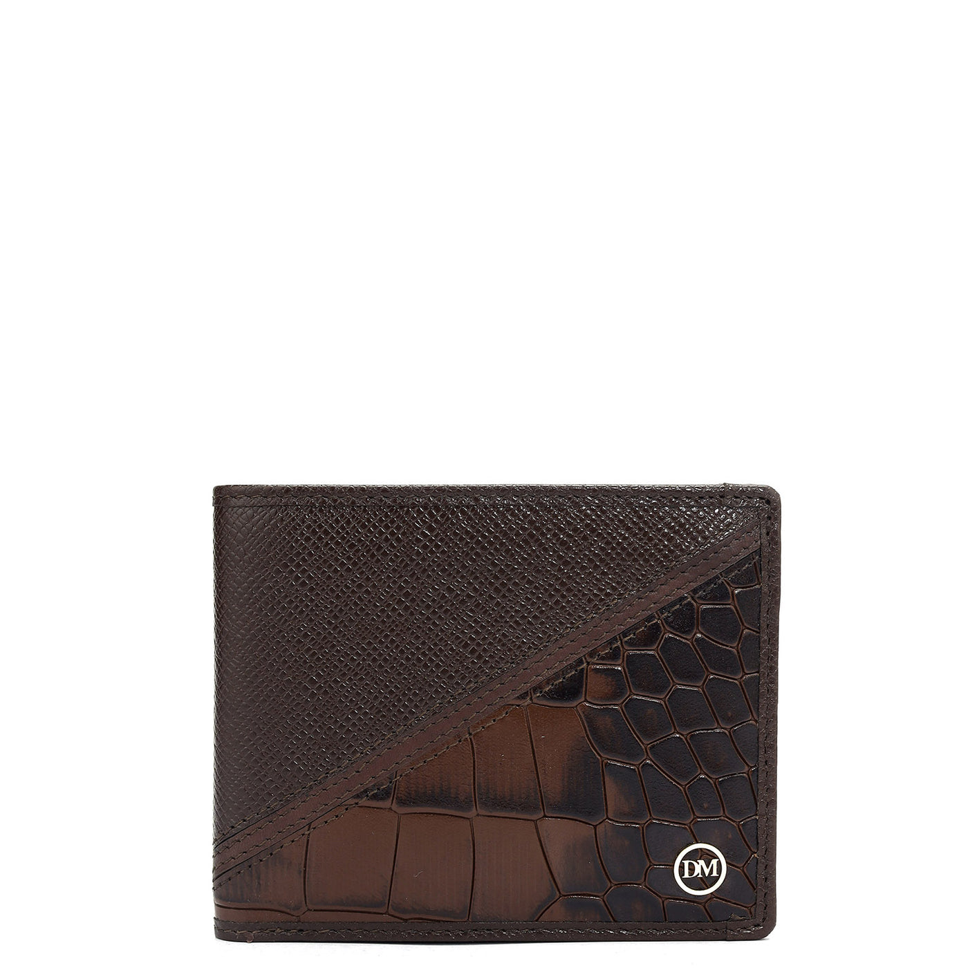 Brown Bifold Leather Mens Wallet