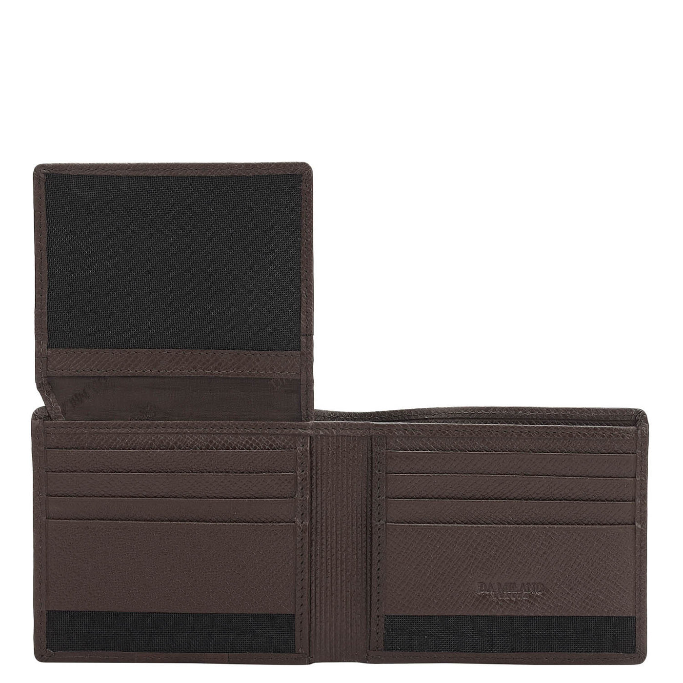 Chocolate Bifold Leather Mens Wallet